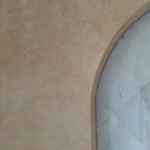Pintura decorativa baño madrid toledo imitacion piedra