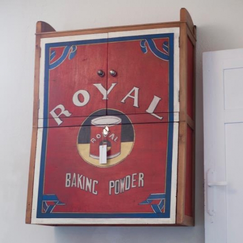 Fresquera levadura royal armario transfomacion cocina original vintage